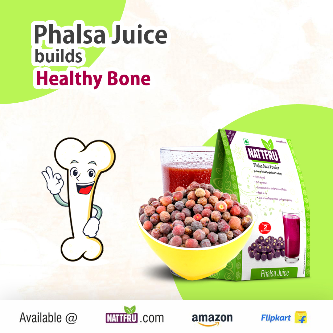 Phalsa Juice builds Healthy Bone - Nattfru