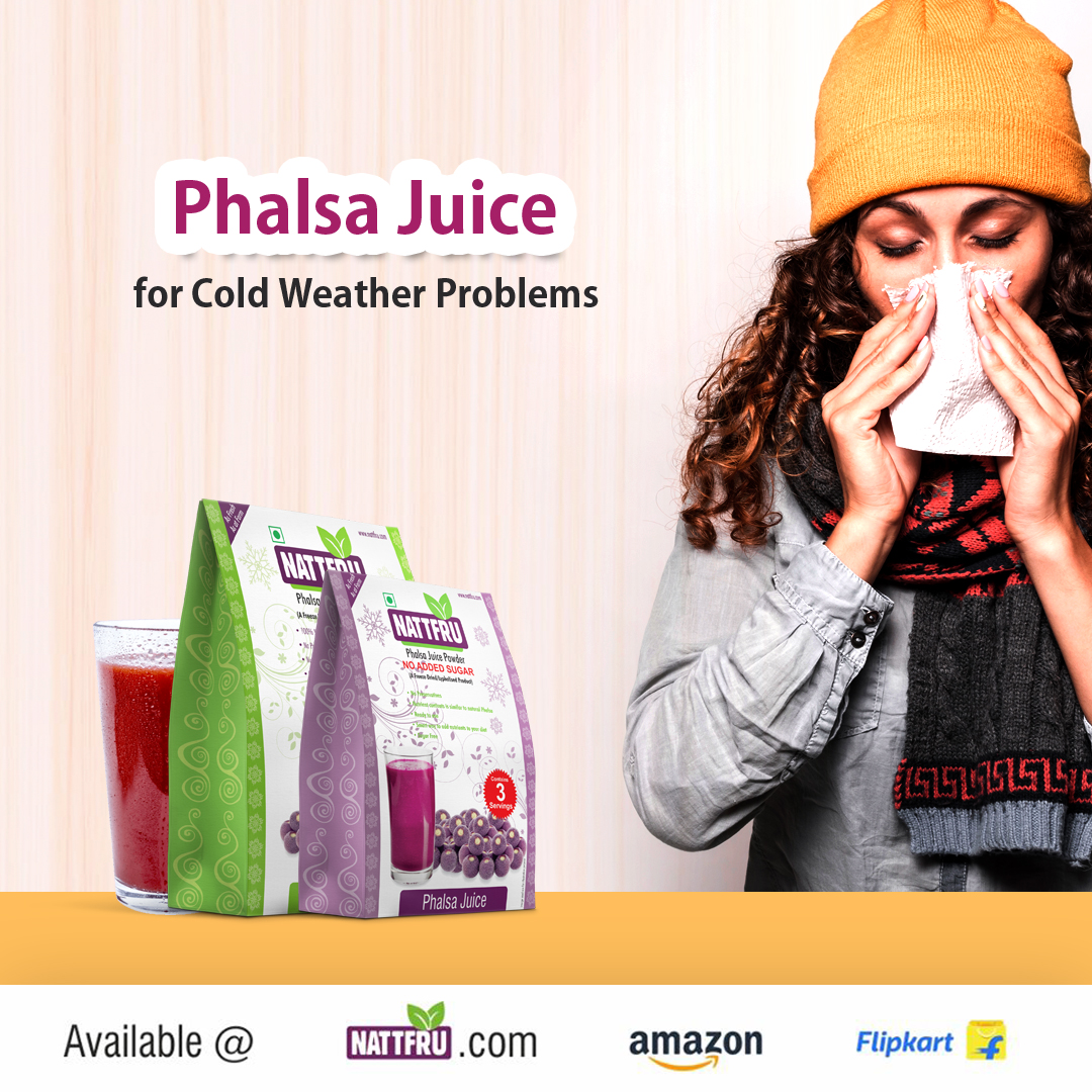 Phalsa Juice for Cold Weather Problems